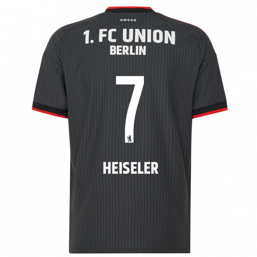 Danxen Damen Lisa Heiseler #7 Schwarz Weiß Rot Auswärtstrikot Trikot 2026/27 T-Shirt