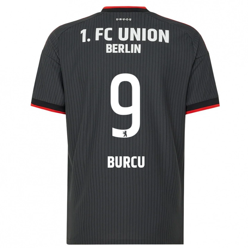 Danxen Damen Livan Burcu #9 Schwarz Weiß Rot Auswärtstrikot Trikot 2026/27 T-Shirt