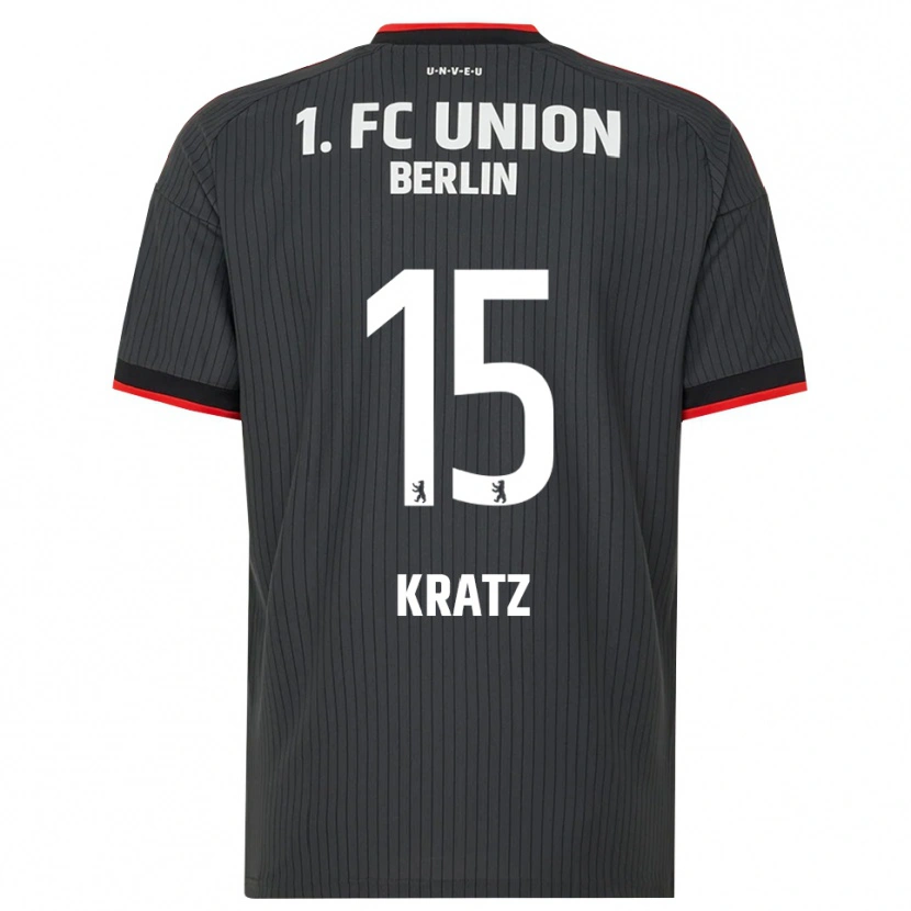 Danxen Damen Hannah Kratz #15 Schwarz Weiß Rot Auswärtstrikot Trikot 2026/27 T-Shirt