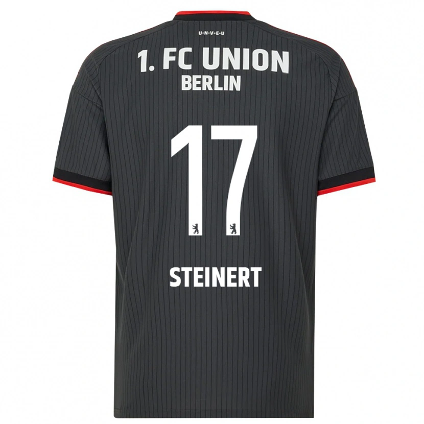 Danxen Damen Judith Steinert #17 Schwarz Weiß Rot Auswärtstrikot Trikot 2026/27 T-Shirt