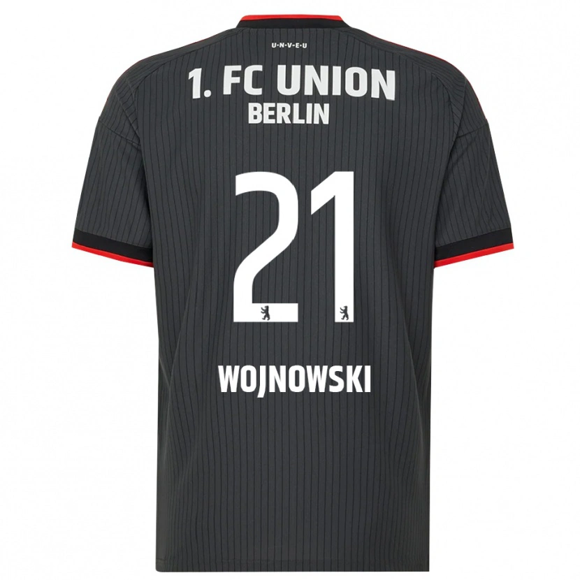 Danxen Damen Wiktorian Wojnowski #21 Schwarz Weiß Rot Auswärtstrikot Trikot 2026/27 T-Shirt