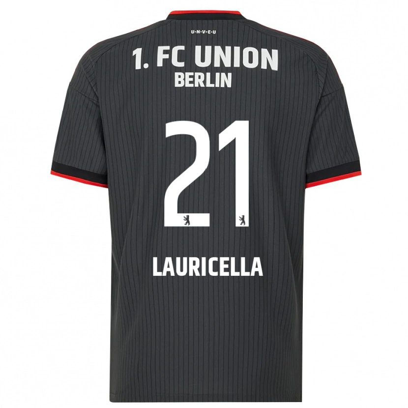 Danxen Damen Guiseppe Lauricella #21 Schwarz Weiß Rot Auswärtstrikot Trikot 2026/27 T-Shirt