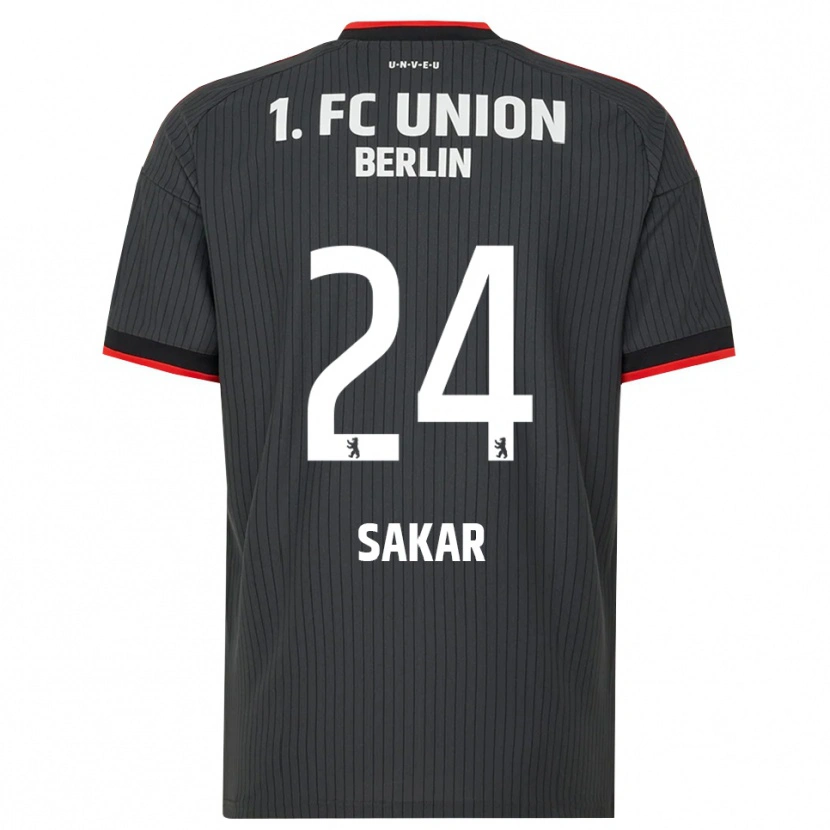 Danxen Damen Fatma Sakar #24 Schwarz Weiß Rot Auswärtstrikot Trikot 2026/27 T-Shirt