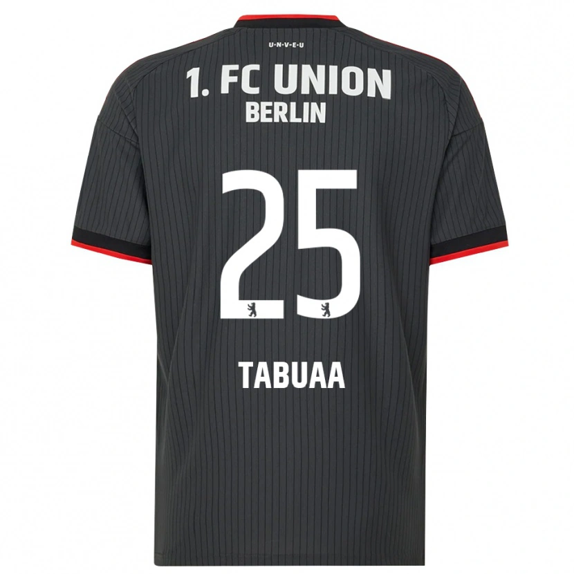 Danxen Damen Stephen Tabuaa #25 Schwarz Weiß Rot Auswärtstrikot Trikot 2026/27 T-Shirt