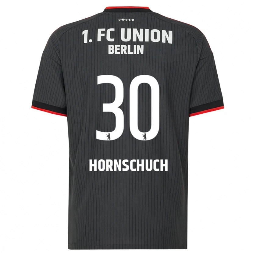 Danxen Damen Sarah Hornschuch #30 Schwarz Weiß Rot Auswärtstrikot Trikot 2026/27 T-Shirt