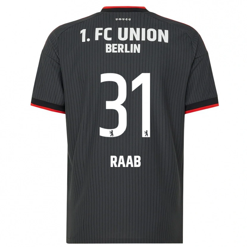 Danxen Damen Matheo Raab #31 Schwarz Weiß Rot Auswärtstrikot Trikot 2026/27 T-Shirt