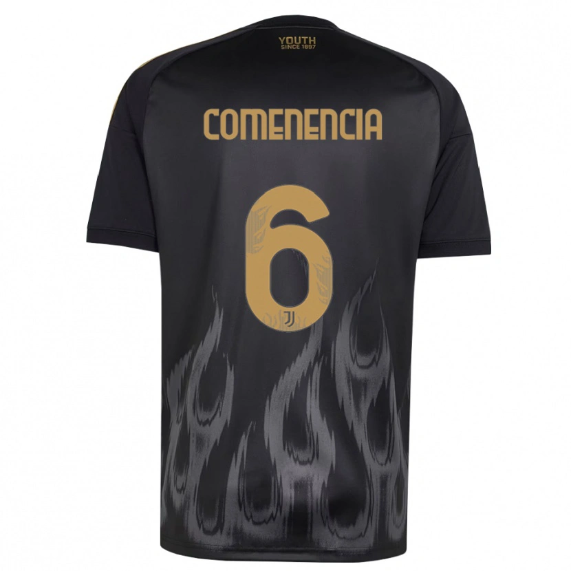 Danxen Damen Livano Comenencia #6 Schwarz Braun Ausweichtrikot Trikot 2026/27 T-Shirt