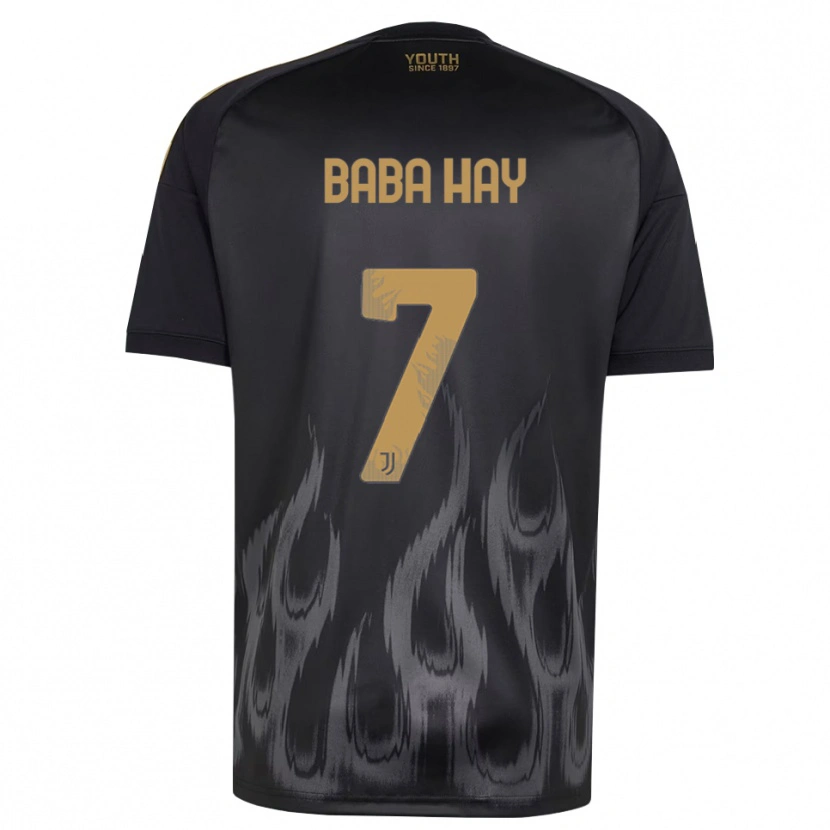 Danxen Damen Amir Baba Hay #7 Schwarz Braun Ausweichtrikot Trikot 2026/27 T-Shirt