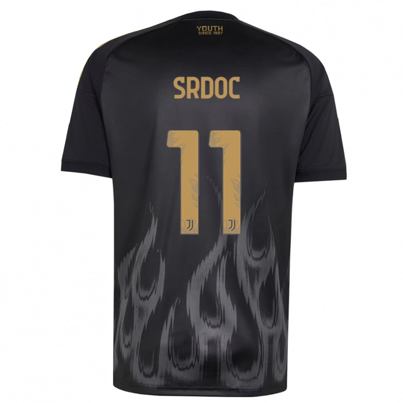 Danxen Damen Ivano Srdoc #11 Schwarz Braun Ausweichtrikot Trikot 2026/27 T-Shirt