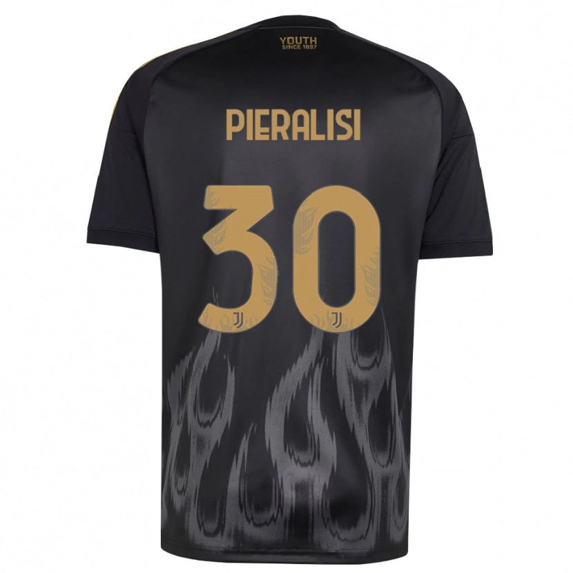 Danxen Damen Tommaso Pieralisi #30 Schwarz Braun Ausweichtrikot Trikot 2026/27 T-Shirt