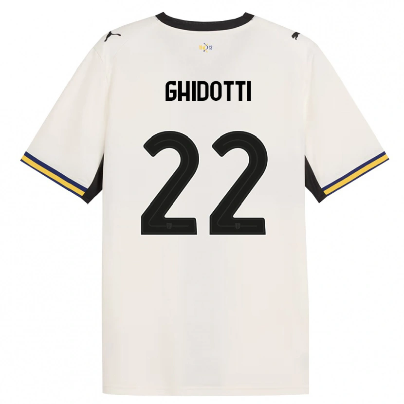Danxen Damen Simone Ghidotti #22 Creme Schwarz Gelb Heimtrikot Trikot 2026/27 T-Shirt