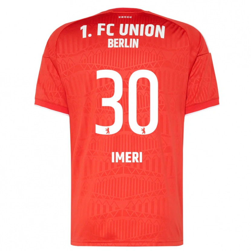 Danxen Damen Kastriot Imeri #30 Rot Weiß Heimtrikot Trikot 2026/27 T-Shirt