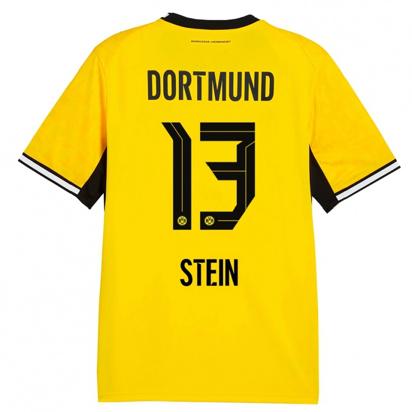 Danxen Kinder Daniel Stein #13 Gelb Schwarz Weiß Heimtrikot Trikot 2026/27 T-Shirt