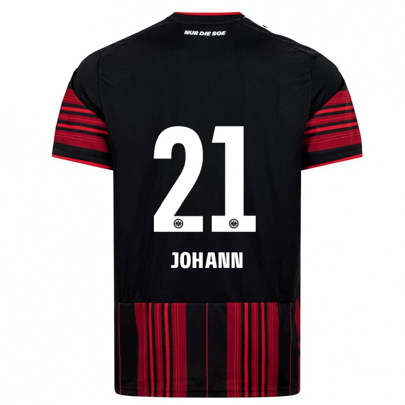 Danxen Kinder Hannah Johann #21 Schwarz Rot Weiß Heimtrikot Trikot 2026/27 T-Shirt