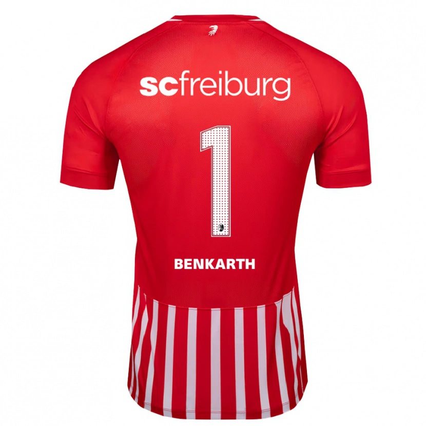 Danxen Kinder Laura Benkarth #1 Rot Weiß Schwarz Heimtrikot Trikot 2026/27 T-Shirt