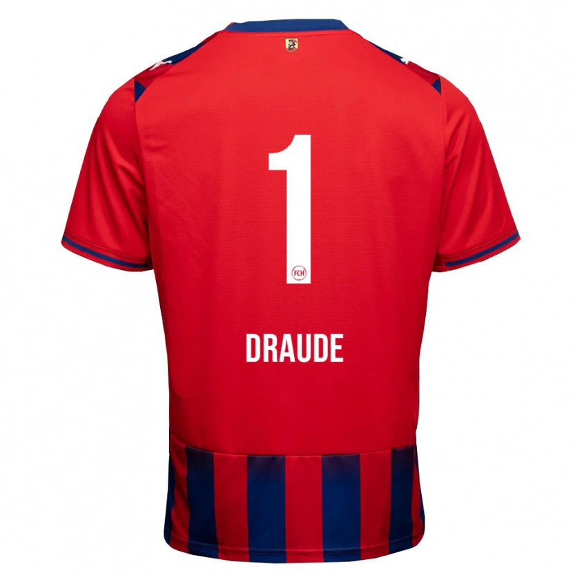 Danxen Kinder Michel Draude #1 Königsblau Weiß Rot Heimtrikot Trikot 2026/27 T-Shirt