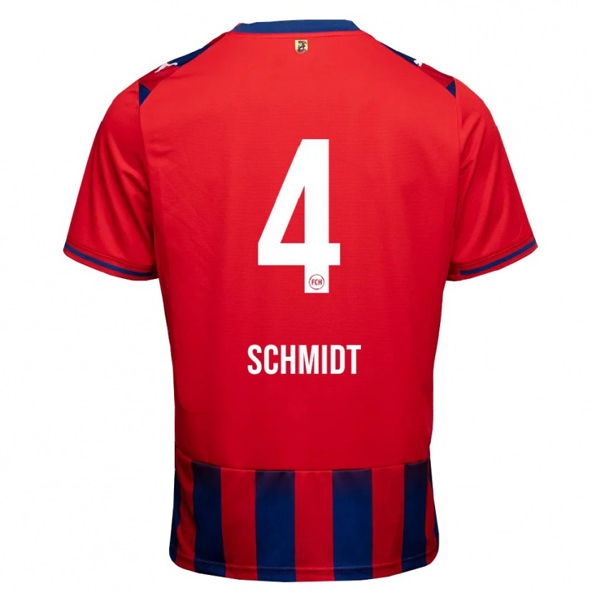 Danxen Kinder Luke Schmidt #4 Königsblau Weiß Rot Heimtrikot Trikot 2026/27 T-Shirt