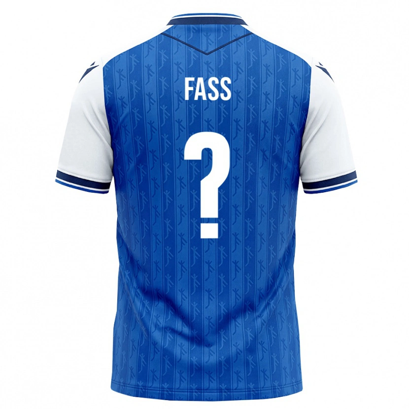 Danxen Kinder Marlon Faß #0 Königsblau Weiß Heimtrikot Trikot 2026/27 T-Shirt