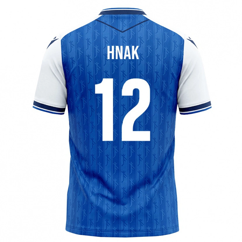 Danxen Kinder Anwar Hnak #12 Königsblau Weiß Heimtrikot Trikot 2026/27 T-Shirt