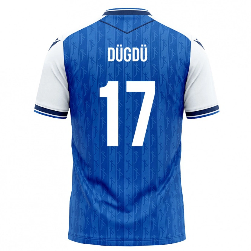 Danxen Kinder Tamay Dügdü #17 Königsblau Weiß Heimtrikot Trikot 2026/27 T-Shirt