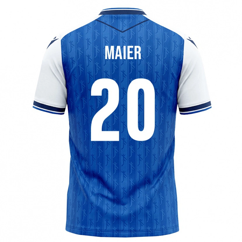 Danxen Kinder Leonie Maier #20 Königsblau Weiß Heimtrikot Trikot 2026/27 T-Shirt