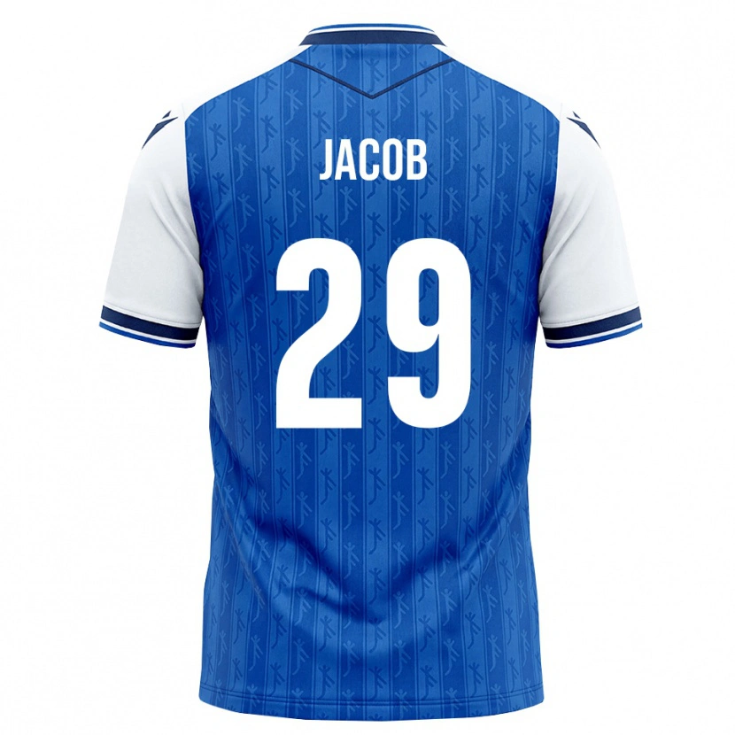 Danxen Kinder Tyler Jacob #29 Königsblau Weiß Heimtrikot Trikot 2026/27 T-Shirt