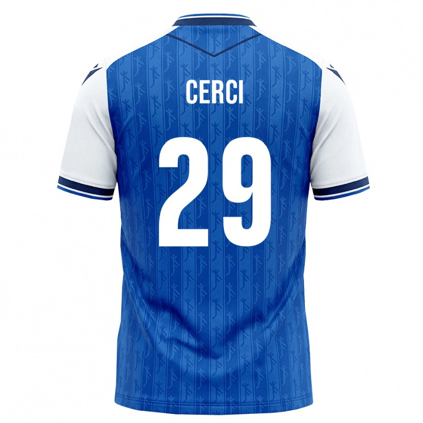 Danxen Kinder Selina Cerci #29 Königsblau Weiß Heimtrikot Trikot 2026/27 T-Shirt