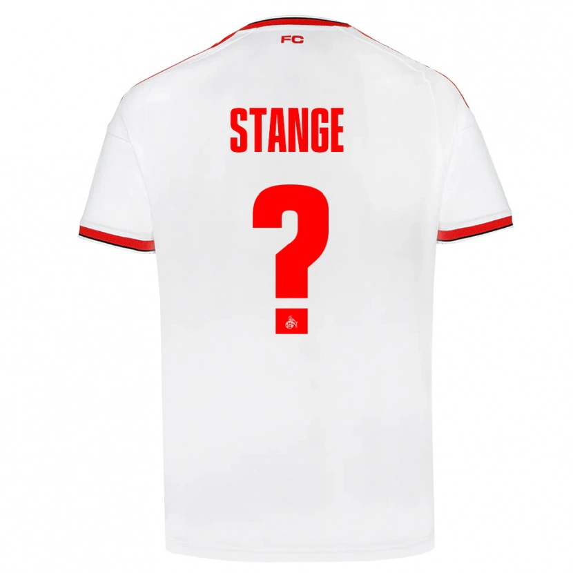 Danxen Kinder Julian Stange #0 Weiß Rot Schwarz Heimtrikot Trikot 2026/27 T-Shirt