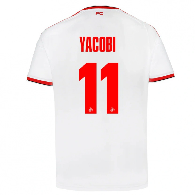 Danxen Kinder Nilas Yacobi #11 Weiß Rot Schwarz Heimtrikot Trikot 2026/27 T-Shirt