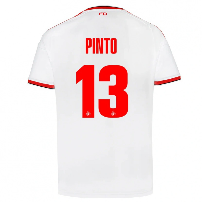 Danxen Kinder João Pinto #13 Weiß Rot Schwarz Heimtrikot Trikot 2026/27 T-Shirt