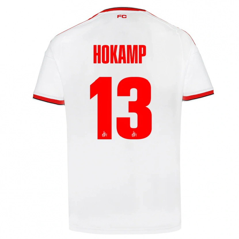 Danxen Kinder Merle Hokamp #13 Weiß Rot Schwarz Heimtrikot Trikot 2026/27 T-Shirt