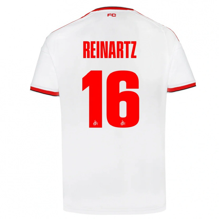 Danxen Kinder Ben Reinartz #16 Weiß Rot Schwarz Heimtrikot Trikot 2026/27 T-Shirt