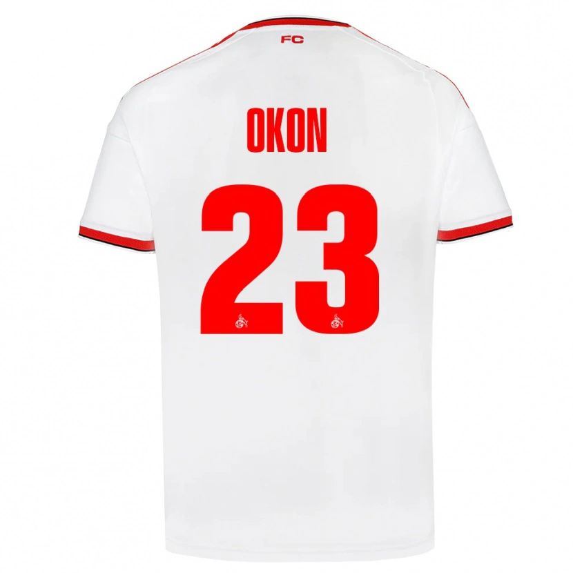 Danxen Kinder Paul Okon-Engstler #23 Weiß Rot Schwarz Heimtrikot Trikot 2026/27 T-Shirt