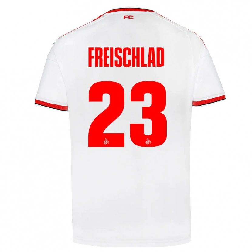 Danxen Kinder Yannick Freischlad #23 Weiß Rot Schwarz Heimtrikot Trikot 2026/27 T-Shirt