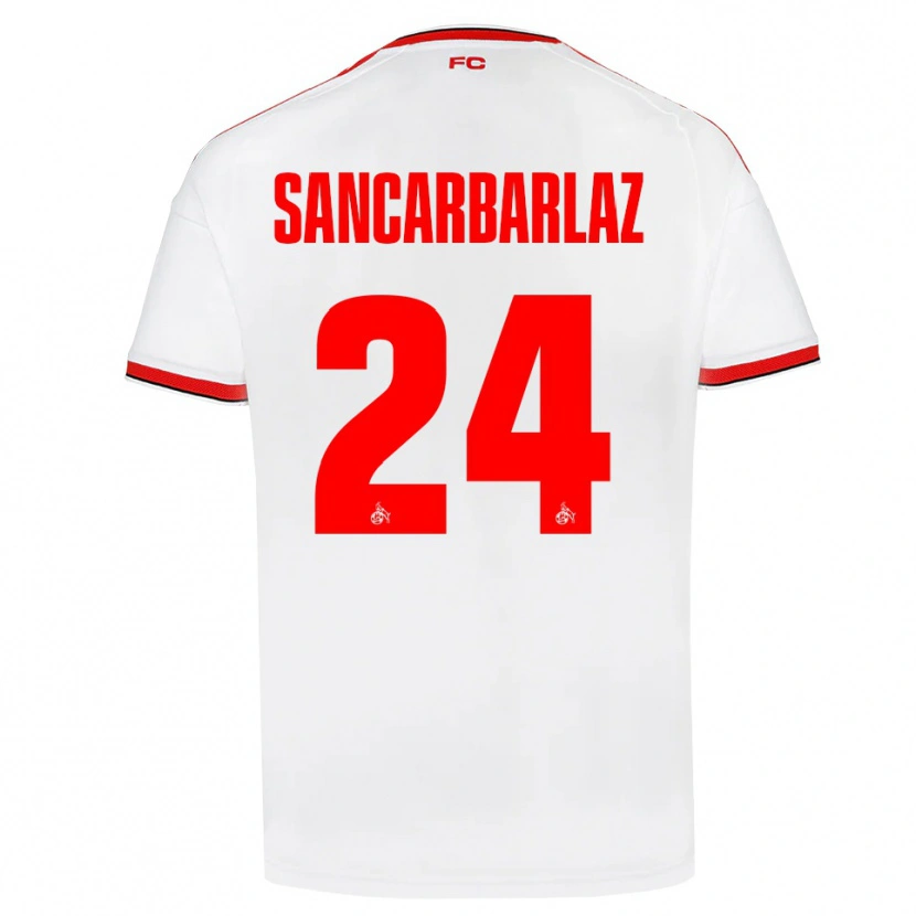 Danxen Kinder Keyhan Sancarbarlaz #24 Weiß Rot Schwarz Heimtrikot Trikot 2026/27 T-Shirt
