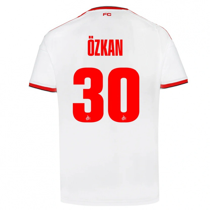 Danxen Kinder Mikail Özkan #30 Weiß Rot Schwarz Heimtrikot Trikot 2026/27 T-Shirt