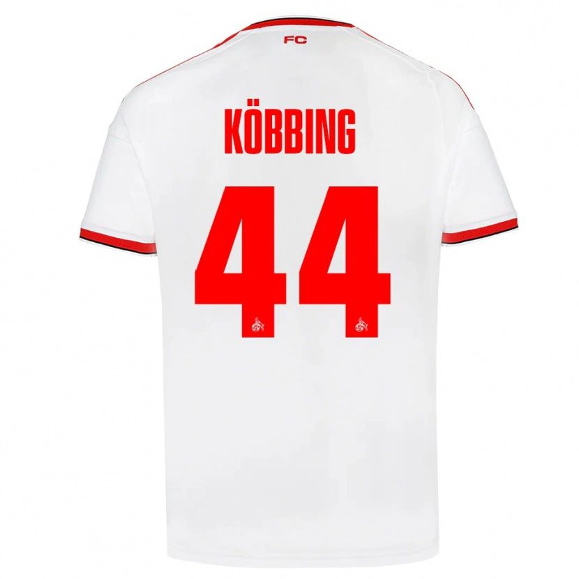 Danxen Kinder Matthias Köbbing #44 Weiß Rot Schwarz Heimtrikot Trikot 2026/27 T-Shirt