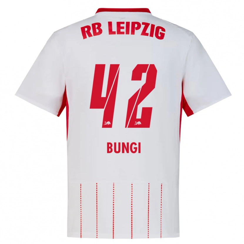 Danxen Kinder Joyeux Masanka Bungi #42 Rot Weiß Gelb Heimtrikot Trikot 2026/27 T-Shirt