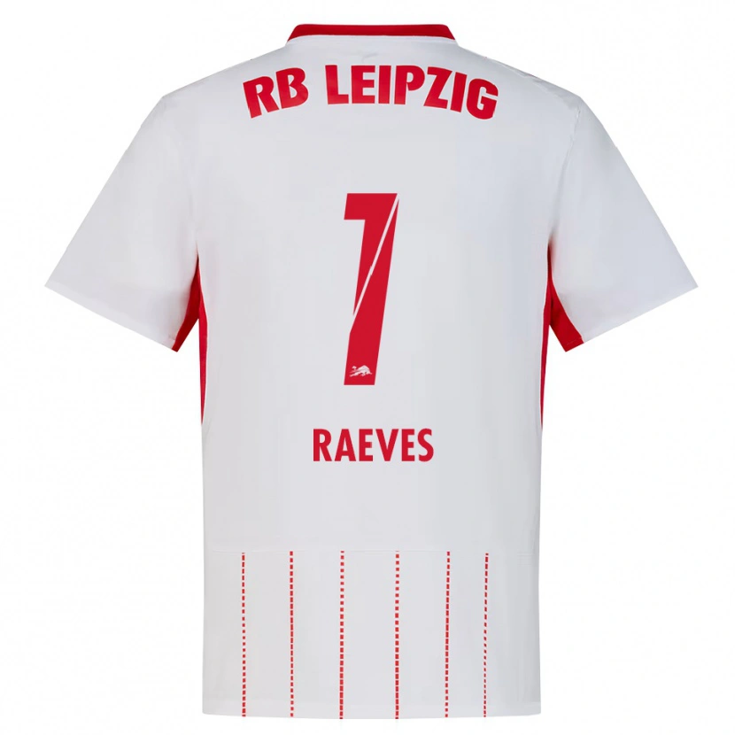 Danxen Kinder Dries Raeves #1 Rot Weiß Gelb Heimtrikot Trikot 2026/27 T-Shirt