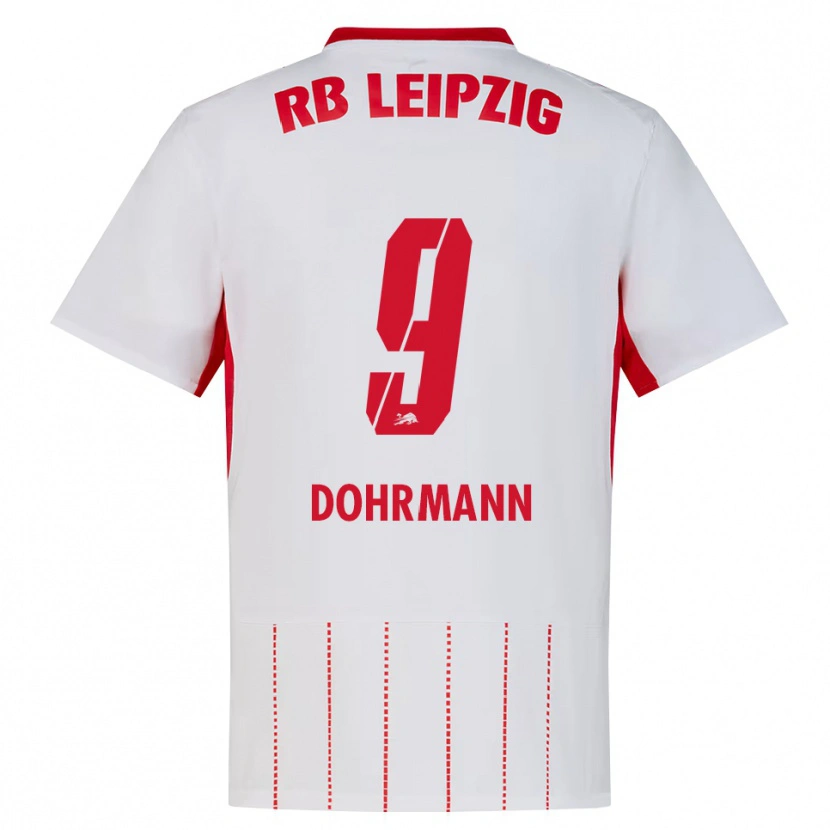 Danxen Kinder Paul Dohrmann #9 Rot Weiß Gelb Heimtrikot Trikot 2026/27 T-Shirt