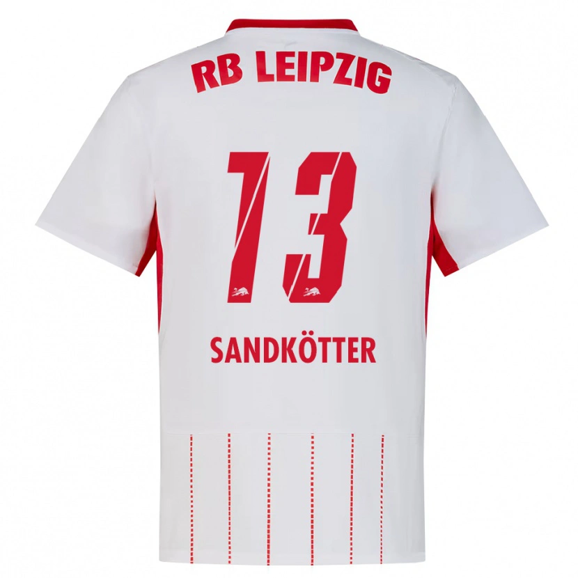 Danxen Kinder Constantin Sandkötter #13 Rot Weiß Gelb Heimtrikot Trikot 2026/27 T-Shirt