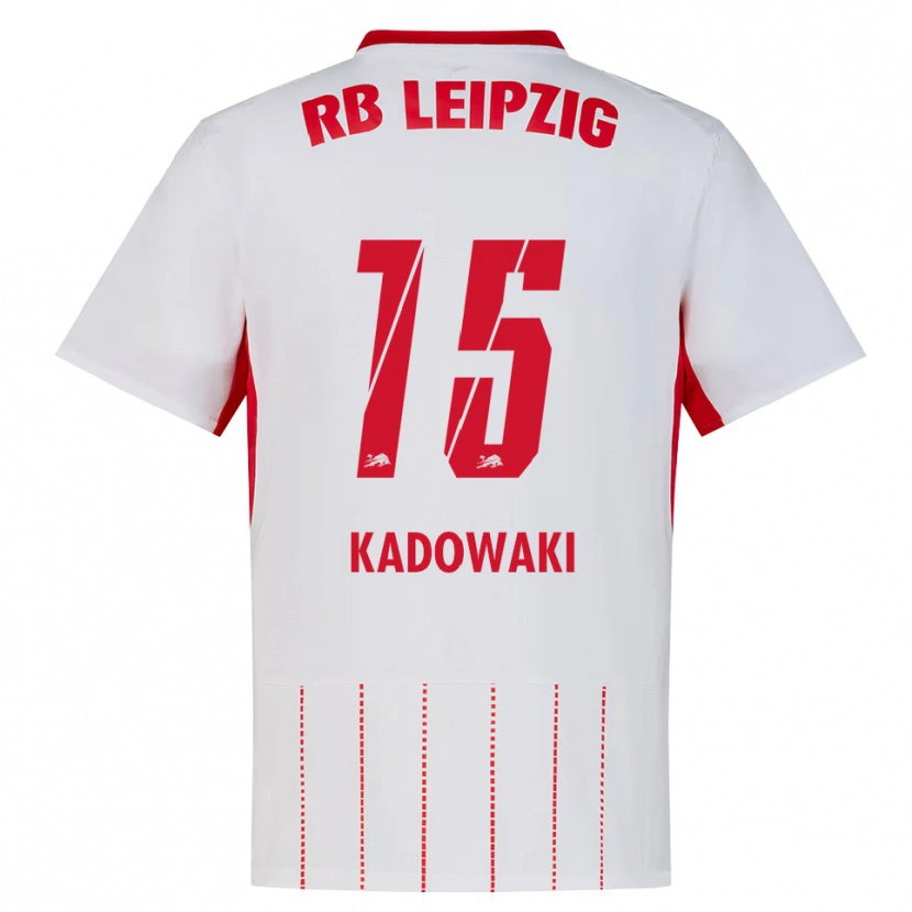 Danxen Kinder Mai Kadowaki #15 Rot Weiß Gelb Heimtrikot Trikot 2026/27 T-Shirt
