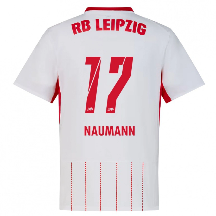 Danxen Kinder Carlos Naumann #17 Rot Weiß Gelb Heimtrikot Trikot 2026/27 T-Shirt