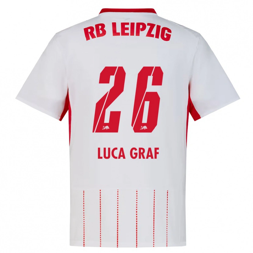 Danxen Kinder Luca Marie Graf #26 Rot Weiß Gelb Heimtrikot Trikot 2026/27 T-Shirt