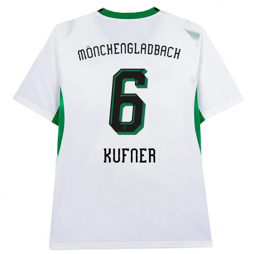Danxen Kinder Anne-Catherine Kufner #6 Weiß Schwarz Grün Heimtrikot Trikot 2026/27 T-Shirt