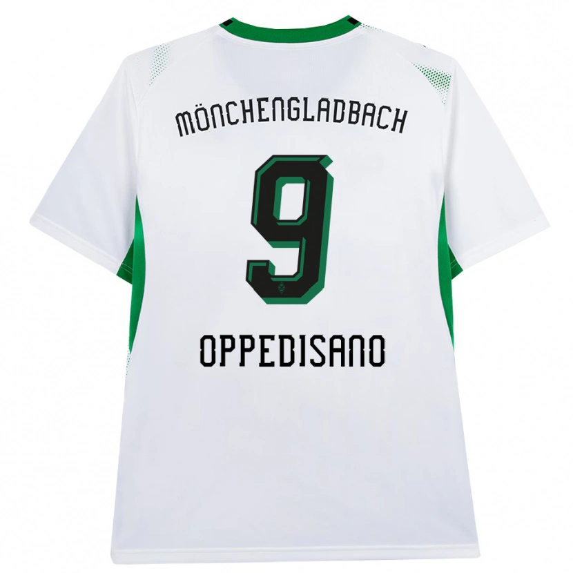 Danxen Kinder Valentina Oppedisano #9 Weiß Schwarz Grün Heimtrikot Trikot 2026/27 T-Shirt