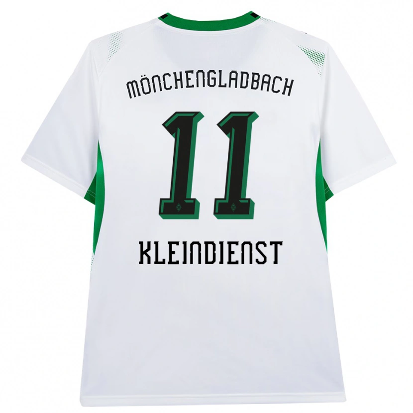 Danxen Kinder Tim Kleindienst #11 Weiß Schwarz Grün Heimtrikot Trikot 2026/27 T-Shirt