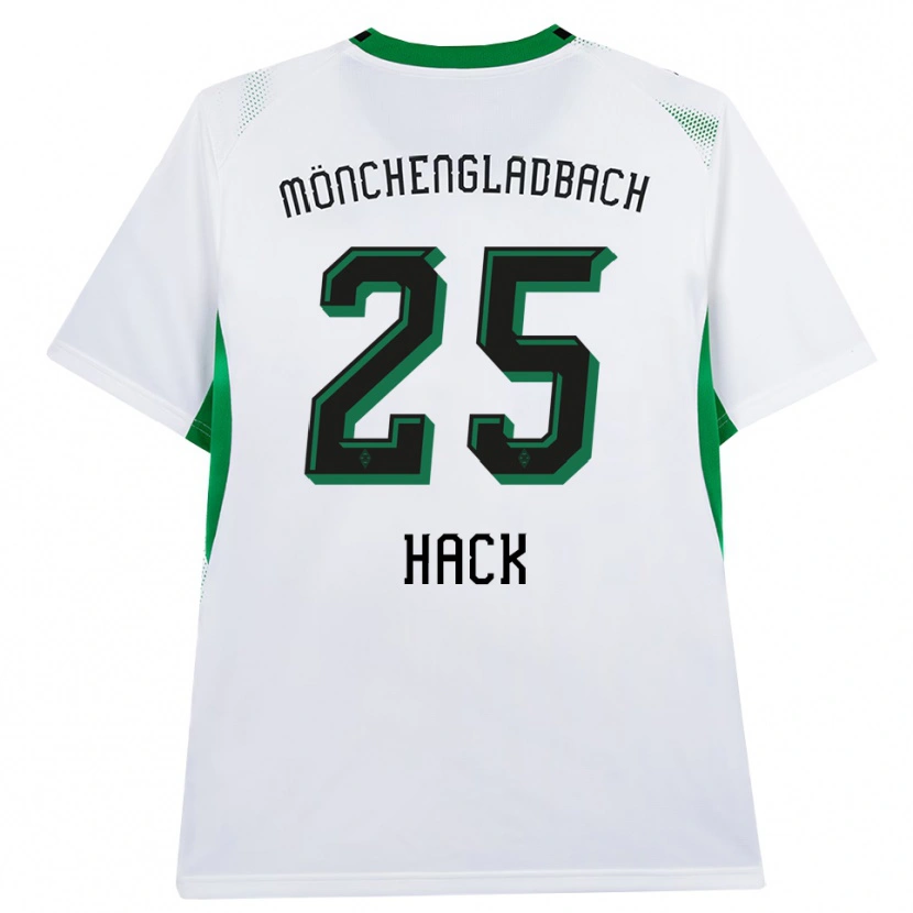 Danxen Kinder Robin Hack #25 Weiß Schwarz Grün Heimtrikot Trikot 2026/27 T-Shirt