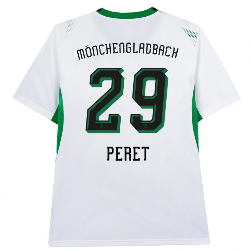 Danxen Kinder Jakub Peret #29 Weiß Schwarz Grün Heimtrikot Trikot 2026/27 T-Shirt