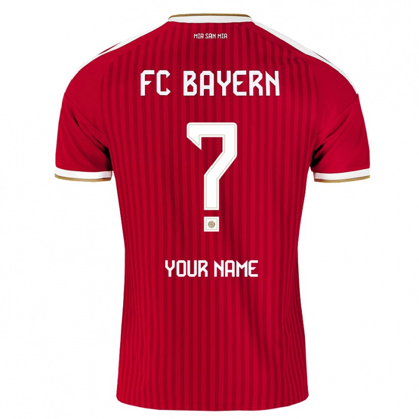 Danxen Kinder Ihren Namen #0 Rot Weiß Blau Heimtrikot Trikot 2026/27 T-Shirt